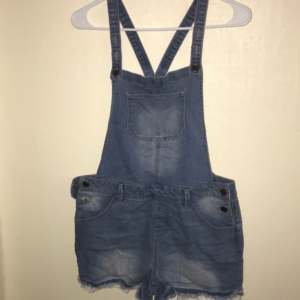 Ruffled Overalls